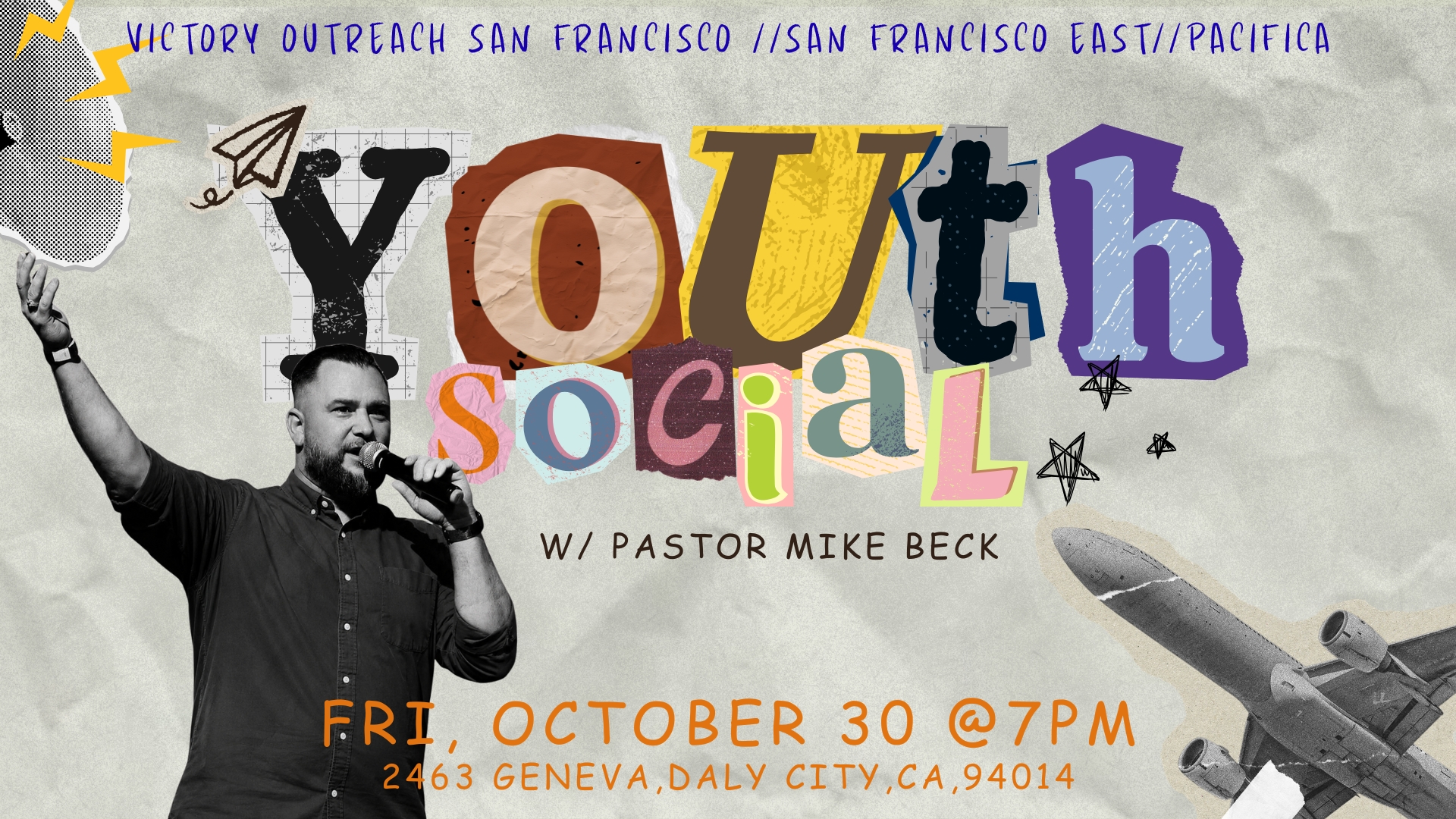 Third Wave Youth Social with Pastor Mike Beck at Victory Outreach San Francisco
